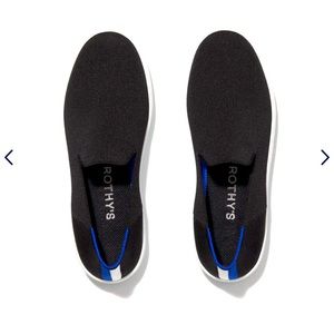 Worn Once-Rothys-Original Slip On Sneaker Black-Size 7.5